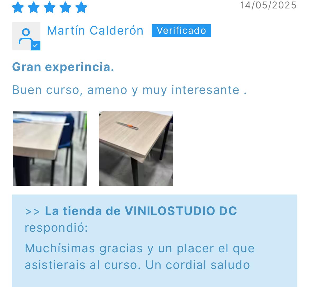 (15) Curso presencial revestimiento