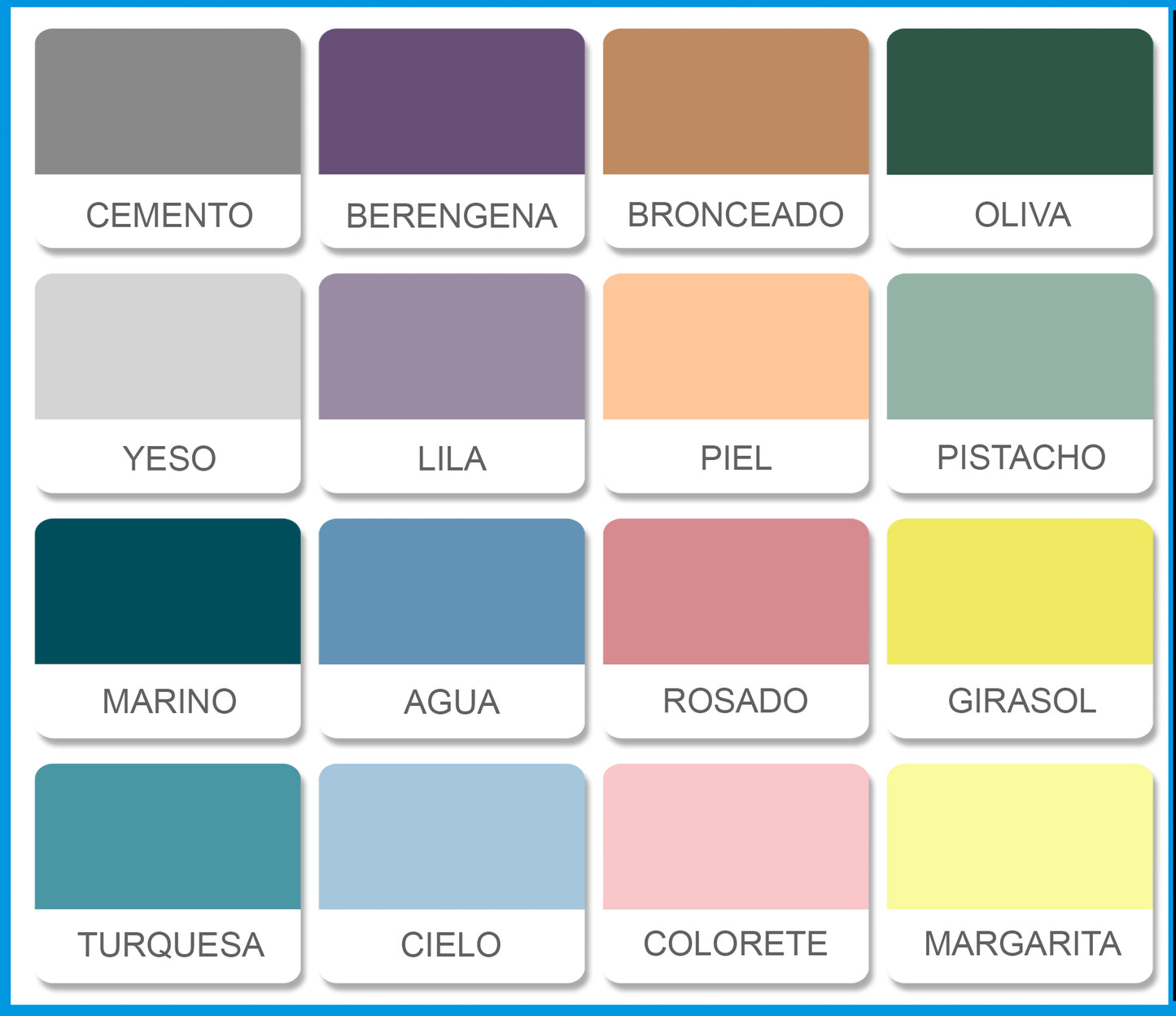 (01) Colores pastel