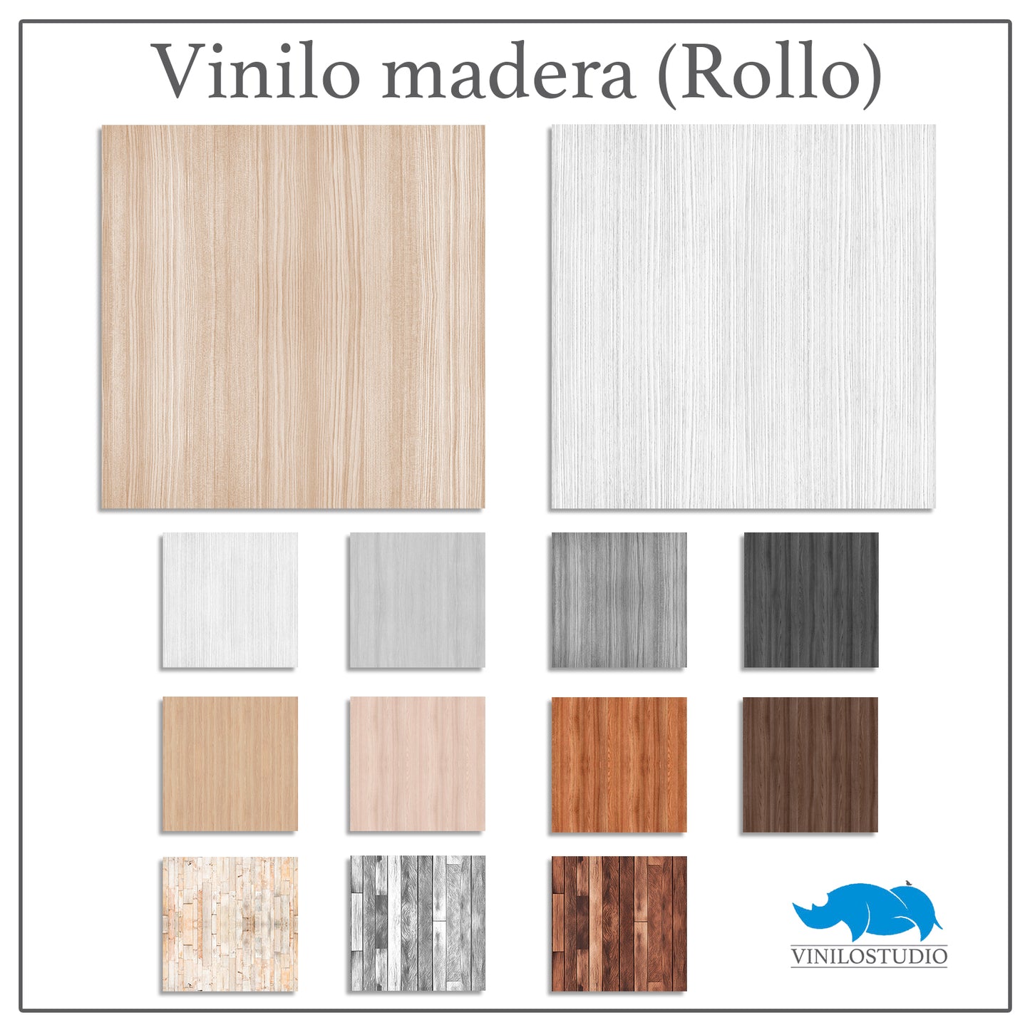 (03) Vinilo madera por rollos