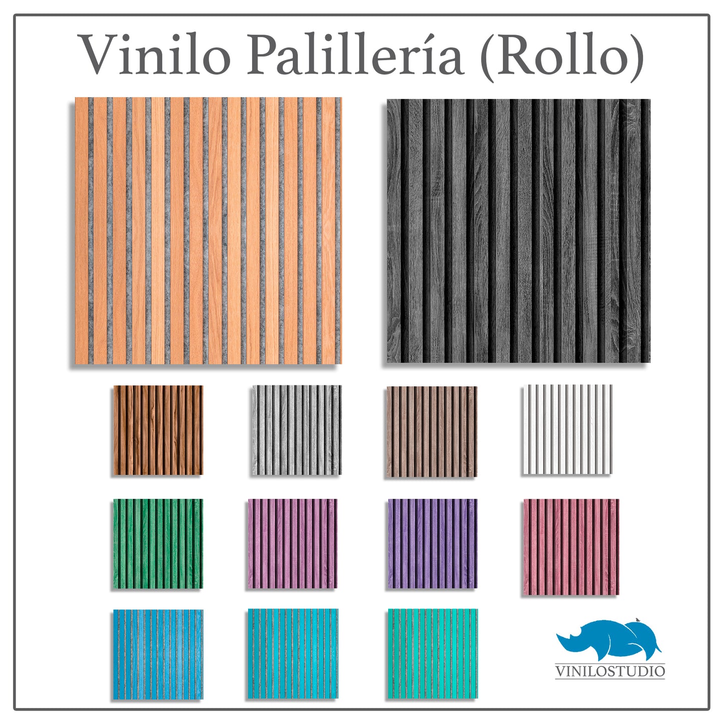 (08)Vinilo Palillería por rollos