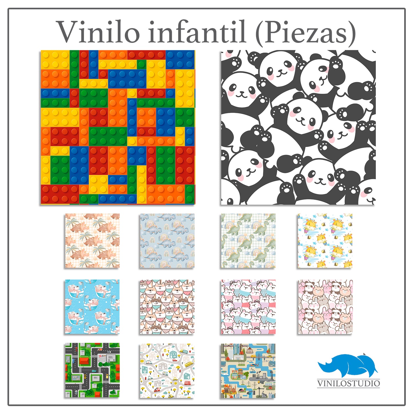(13) Vinilo Infantil por piezas